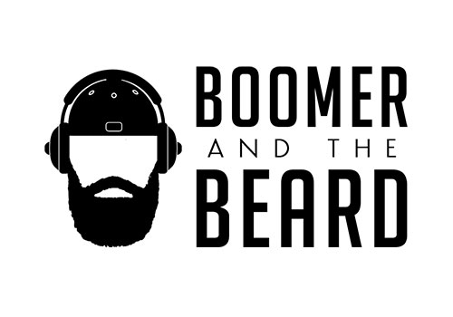 logo design boomer and the beard