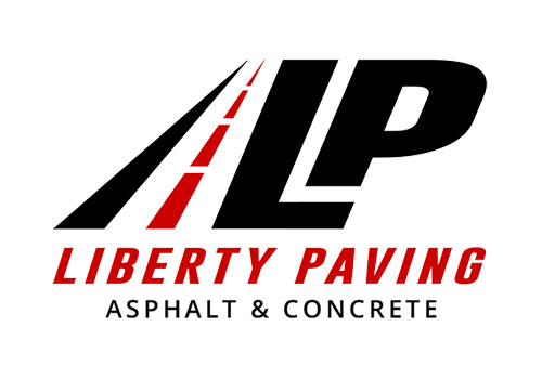 logo design liberty paving