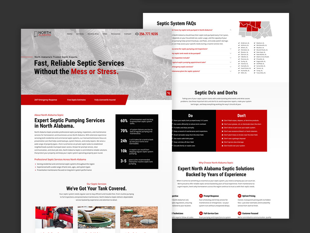 web design huntsville dirtbags